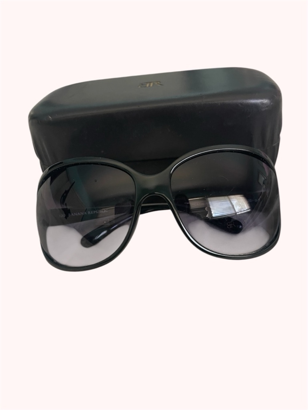 Banana Republic Black Gradient Oversized Women's Sunglasses